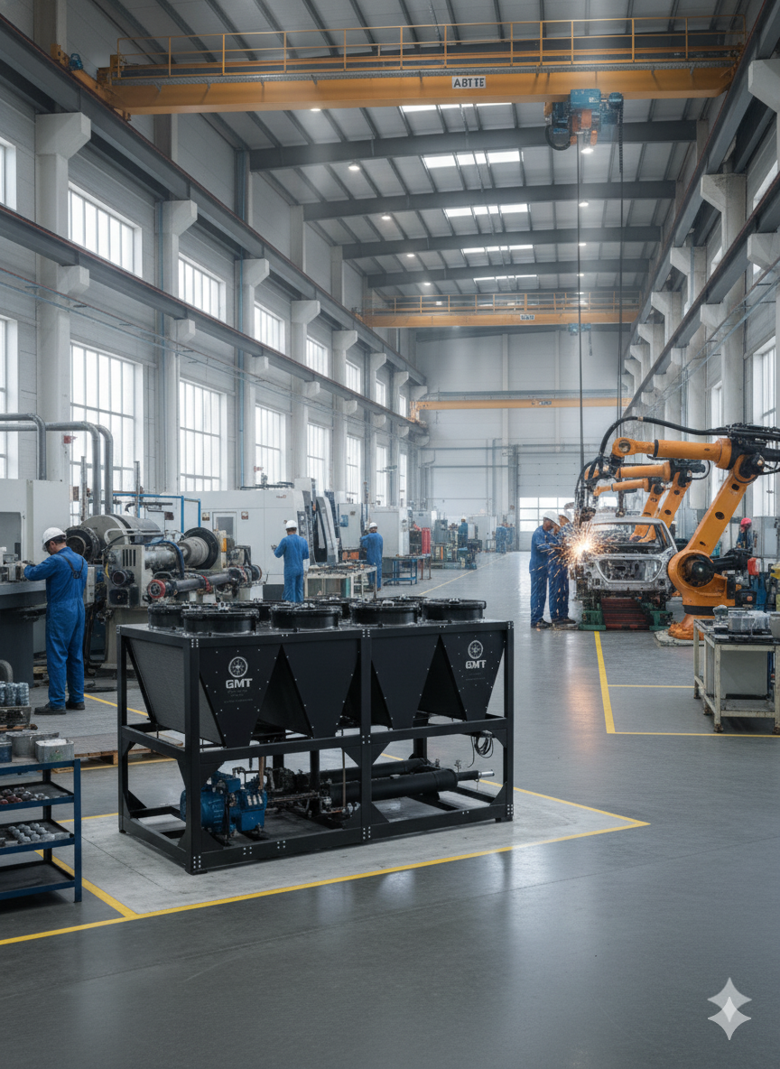 Endüstriyel Soğutma Santrali Sistemlerinde Güvenin Adı | GMT Isıtma Soğutma Gaziantep