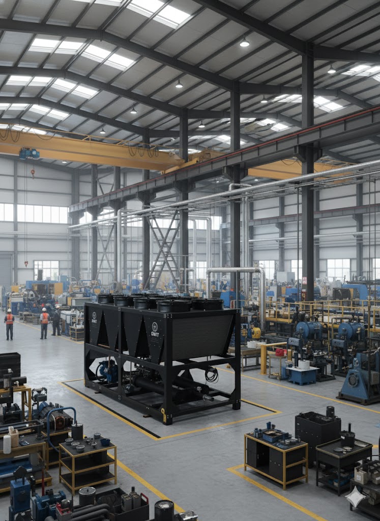 Hava Soğutmalı Chiller Sistemleriyle Verimliliği Zirveye Taşıyın | GMT Isıtma Soğutma